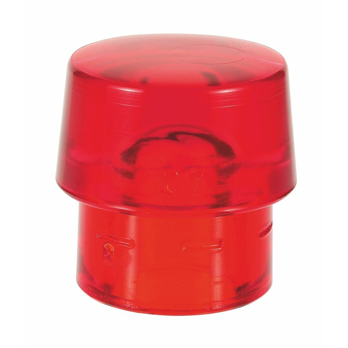 Plastinsats, medelhård röd