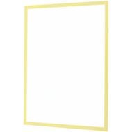 Genomskinlig mapp magnetisk A4 sats med 10 st YELLOW
