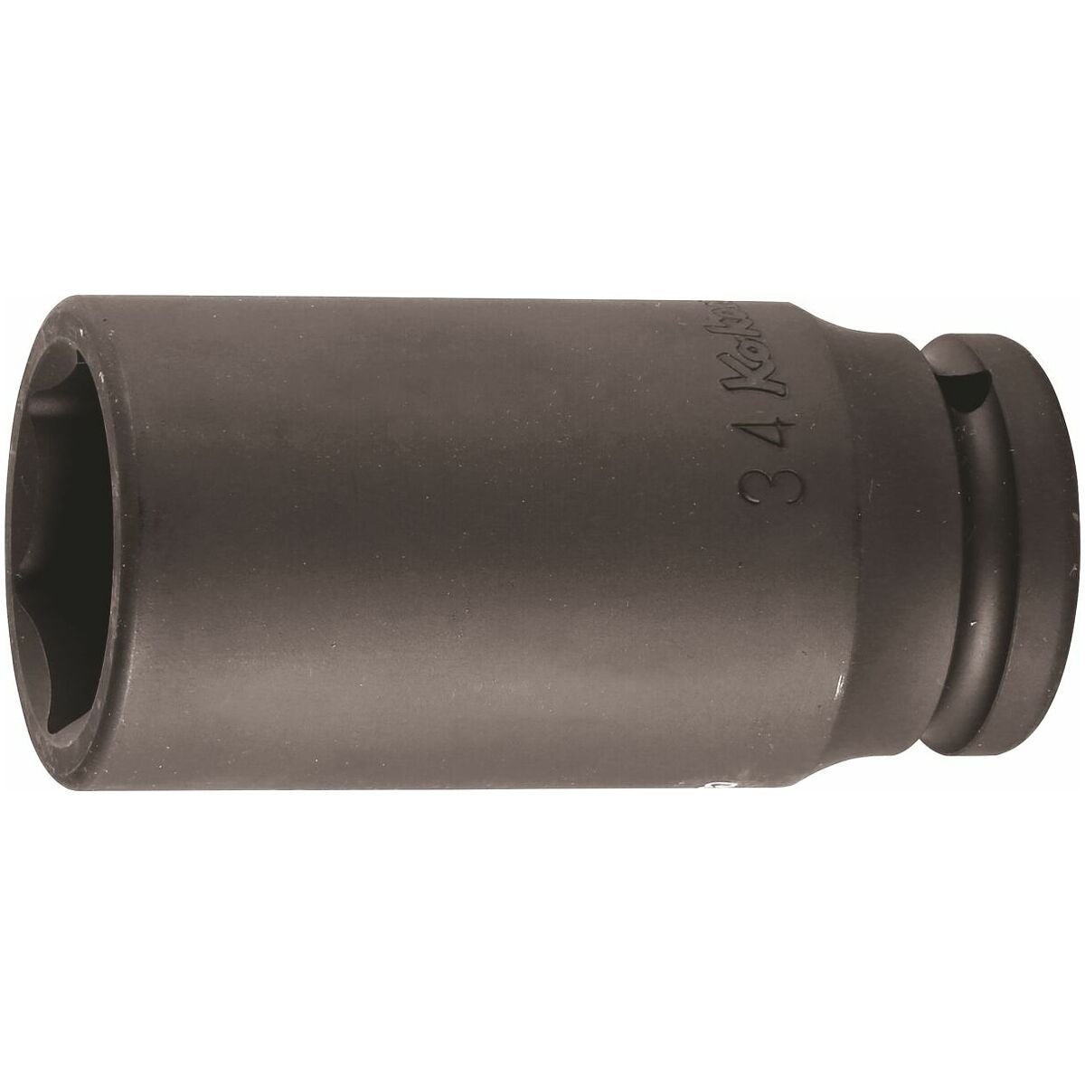 IMPACT skruvdragarhylsa sexkant, 3/4 tum tunnväggig, lång