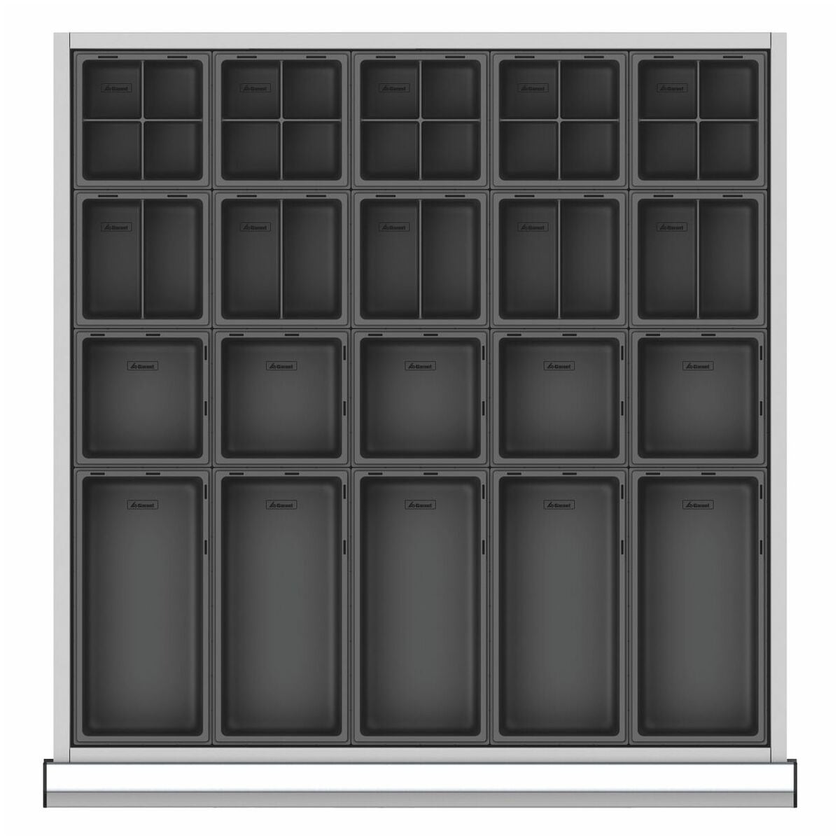 easyPick smådelsbehållarsortiment 50/2