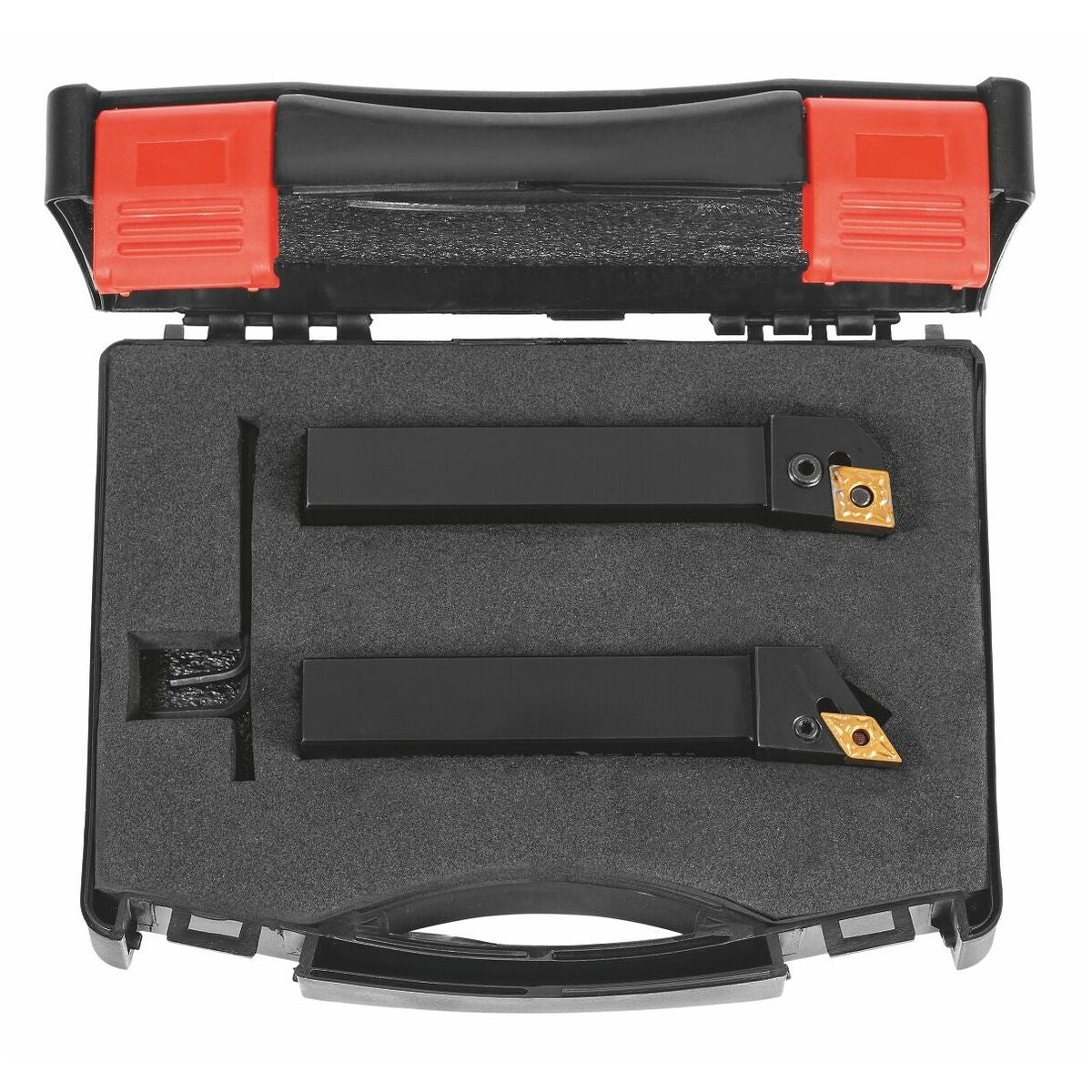 Klämvridhållarsats vänster