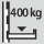 Kragarmens bärförmåga: 400 kg