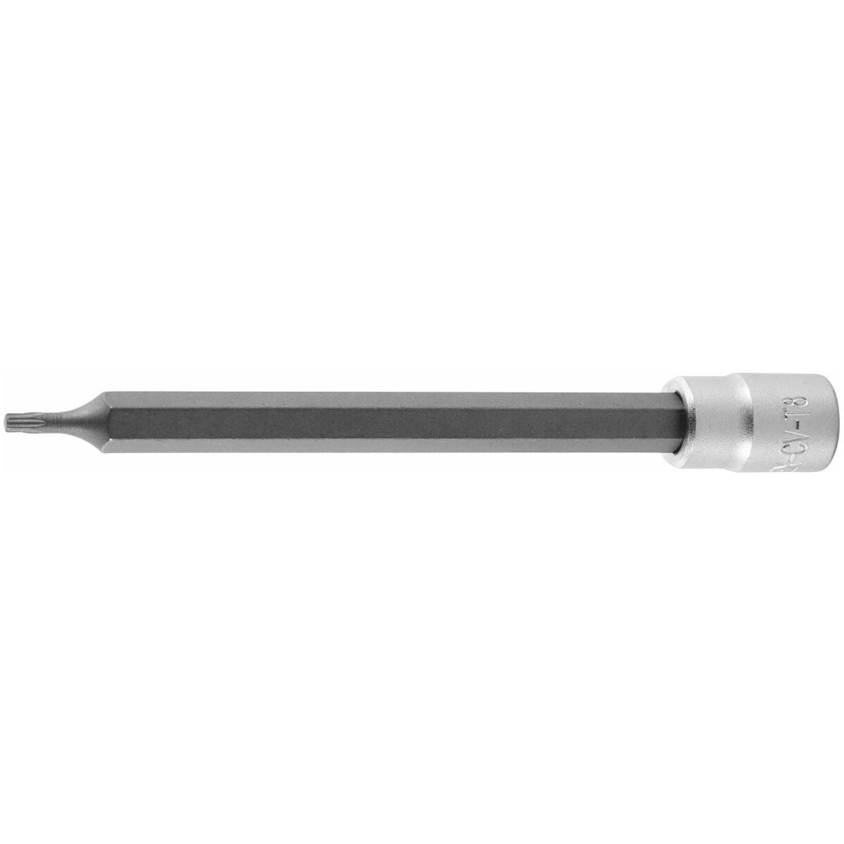 Skruvdragarhylsa, 1/4 tum för Torx® Lång TX8