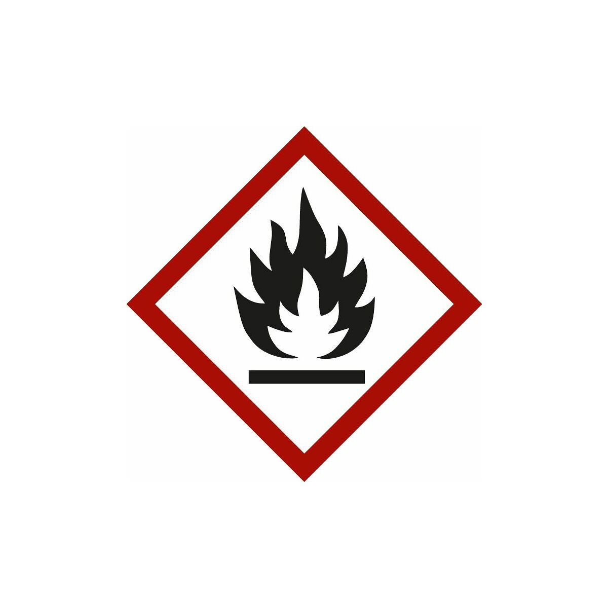 Symbol för farliga ämnen Flamform