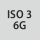 Toleransklass: ISO 3 6G