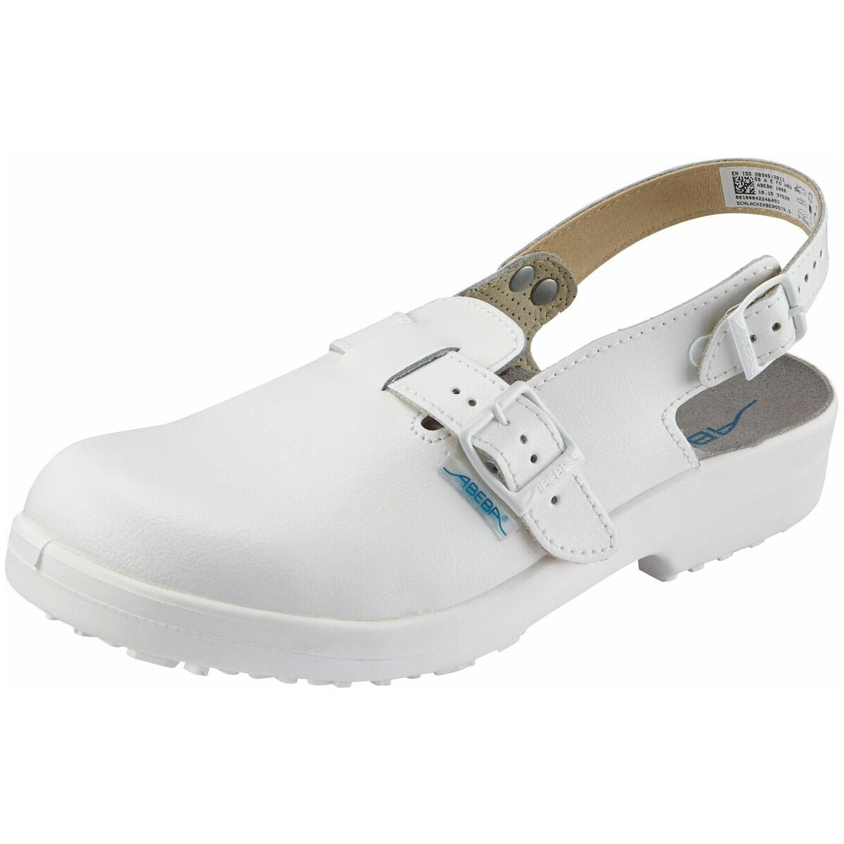 Skyddssko Clog vit 1000, SB