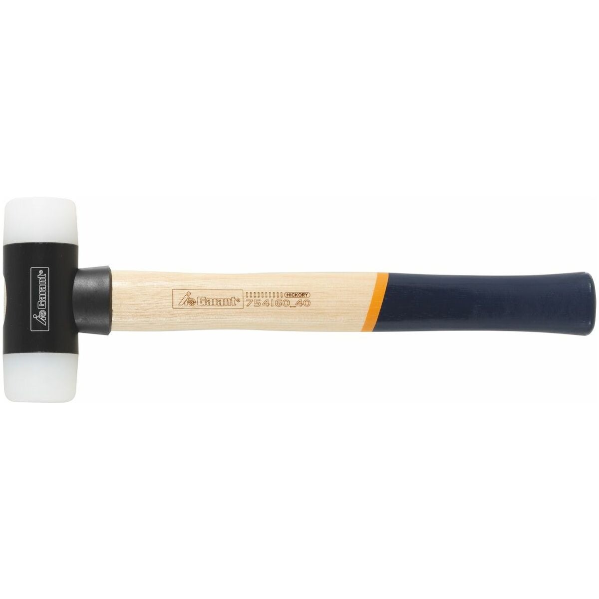 Skonhammare med nyloninslag och aluminiummellandel