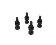 Fästbultar LANG / HWR 52x52 mm Ø16h6 (4st)