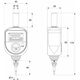 3D-sond digital med sondinsats (⌀ 4 mm)