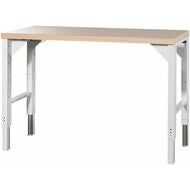Vario arbetsbänk Basic, elektriskt höjdreglerbar, Multiplex-bokskiva 1500/DE mm