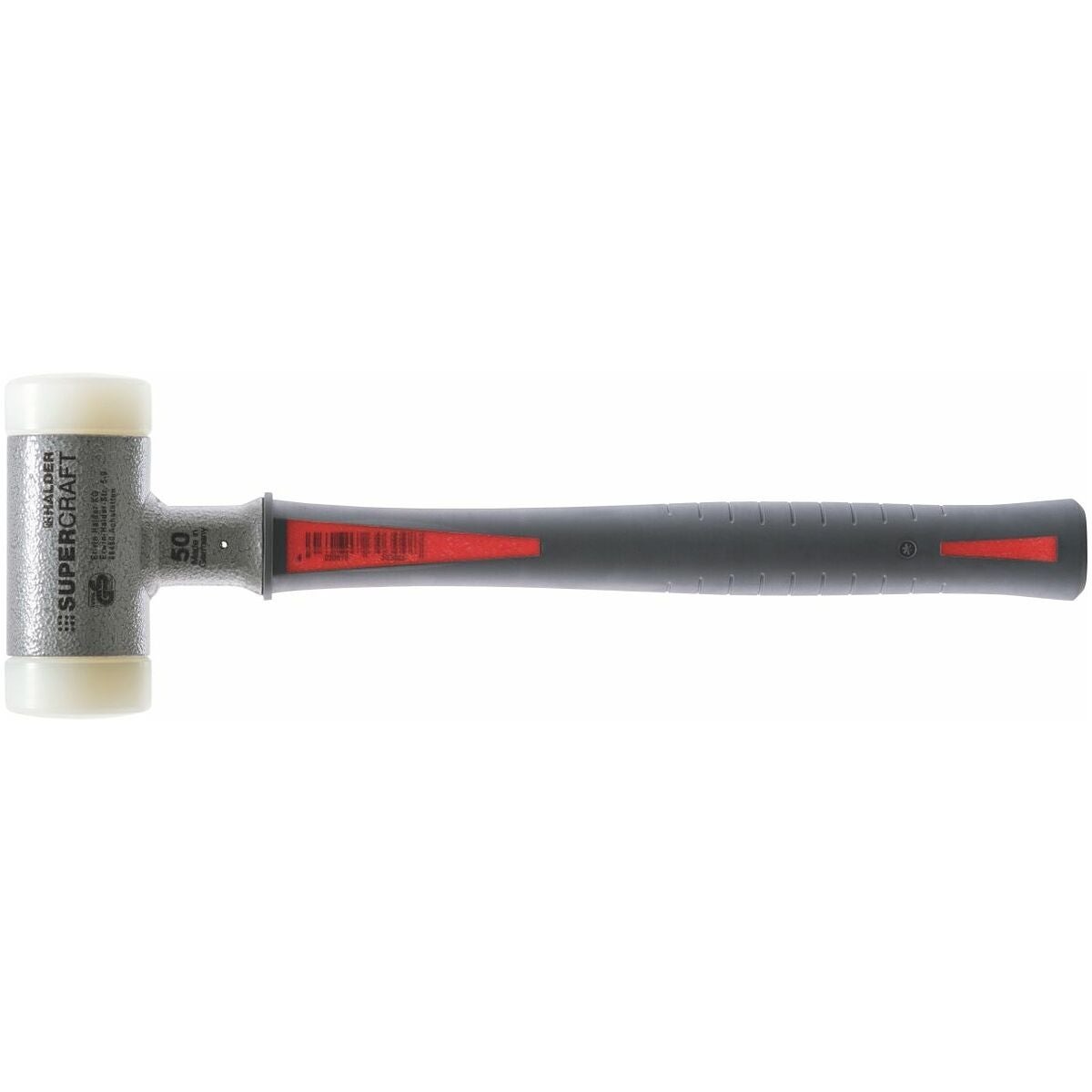 Studsfri hammare med glasfiberskaft 60 mm