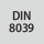 Norm: DIN 8039