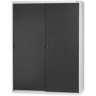 Skåp för tung last med skjutdörr helt av plåt 2000 mm
