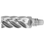 Fräshuvud TPC med spåndelare 2×D 25 mm