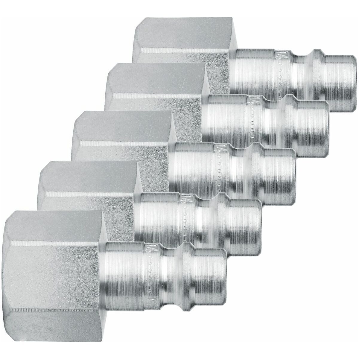 Nippel med invändig gänga Sats i 5 delar