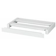 Sockel med avtagbar lucka för skåp, djup 28G, Höjd 100 mm