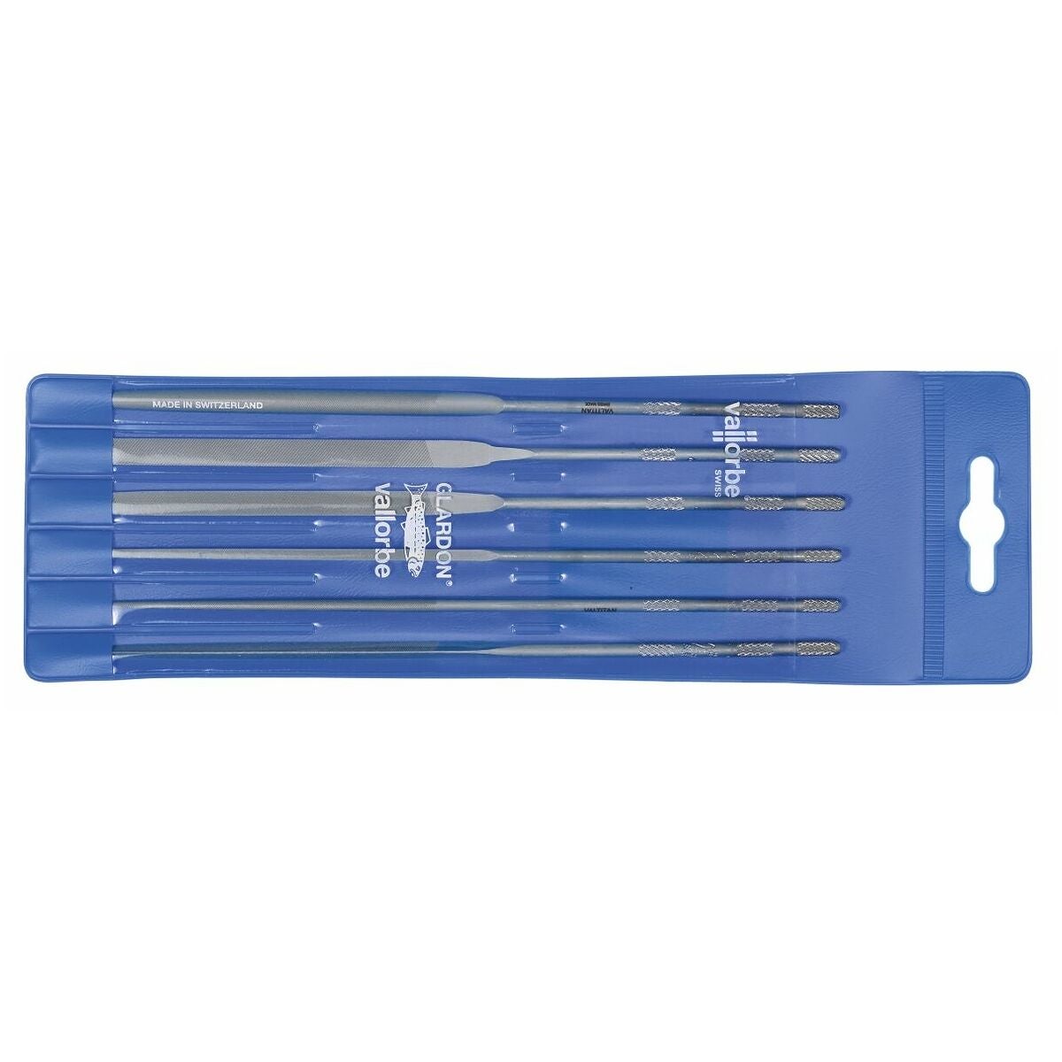 VALTITAN precisionsnålfilar Sats i 6 delar