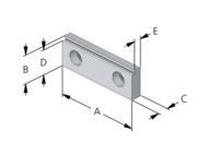 Stegback CGA 80 5 mm