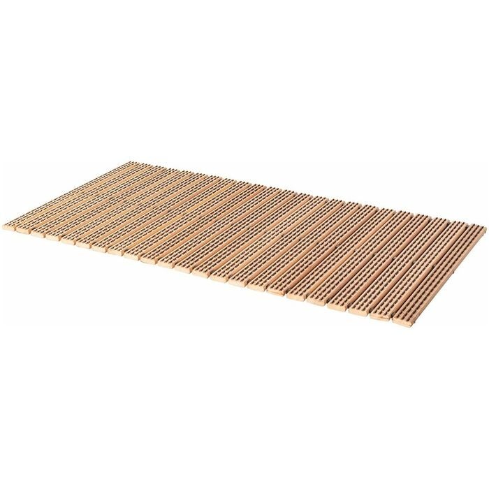 Säkerhetsgångtrall av trä med fasad kant på ena långsidan och kantprofil på båda kortsidorna 150 cm