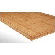 GARANT GreenPlus arbetsskiva, tjocklek 50 mm av krysslimmad bambu 2000 mm