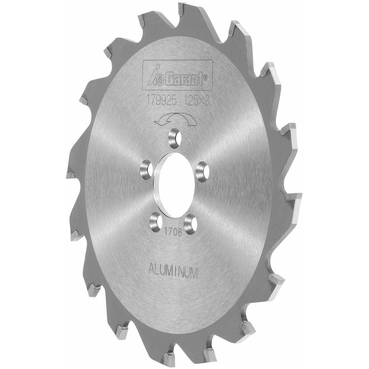 Cirkelsågblad obelagd