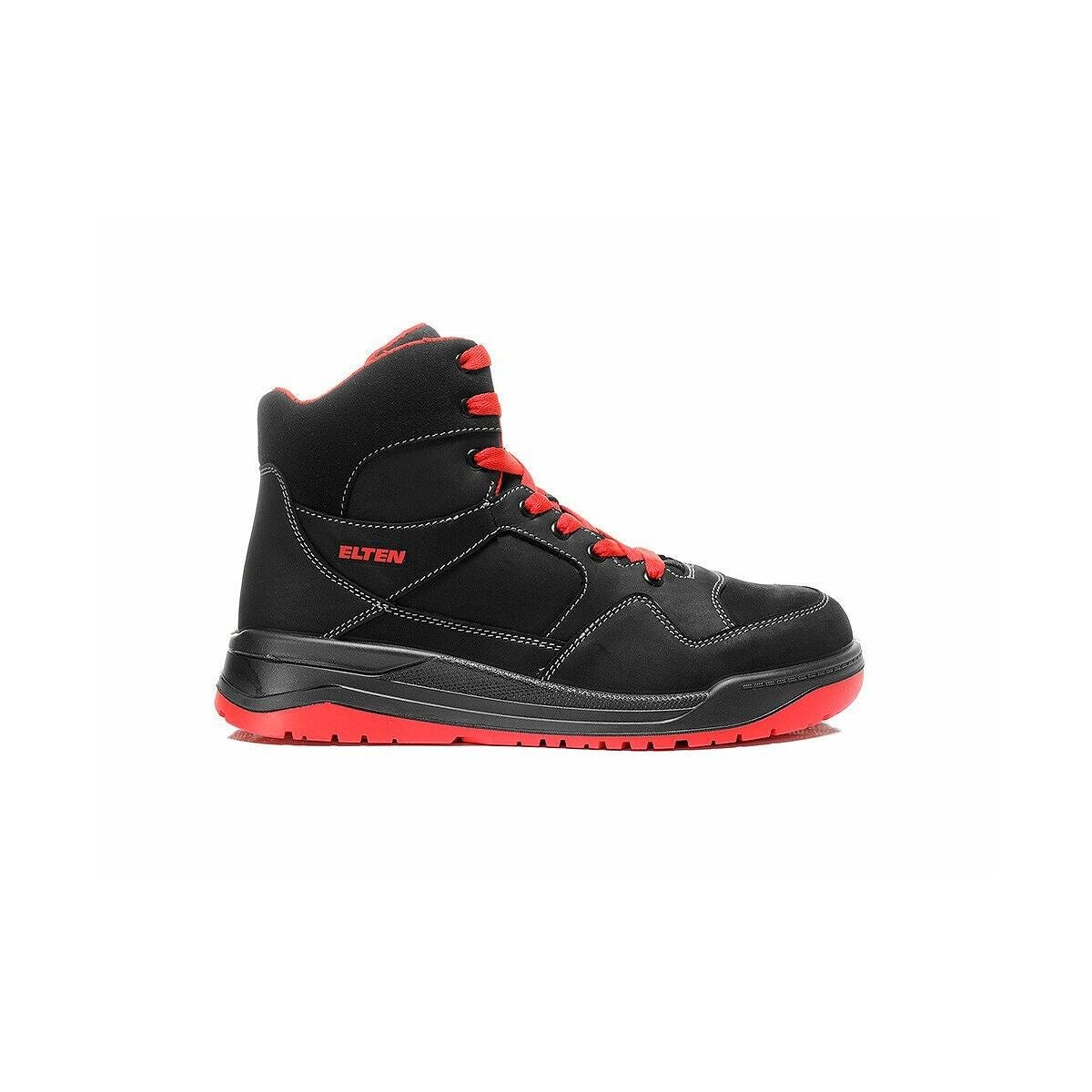 Snörkänga svart/röd MAVERICK black-red Mid ESD, S3 44