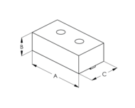 Fast aluminiumback SGA 80