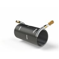 Nylonspiralslang 1/4 tum med koppling