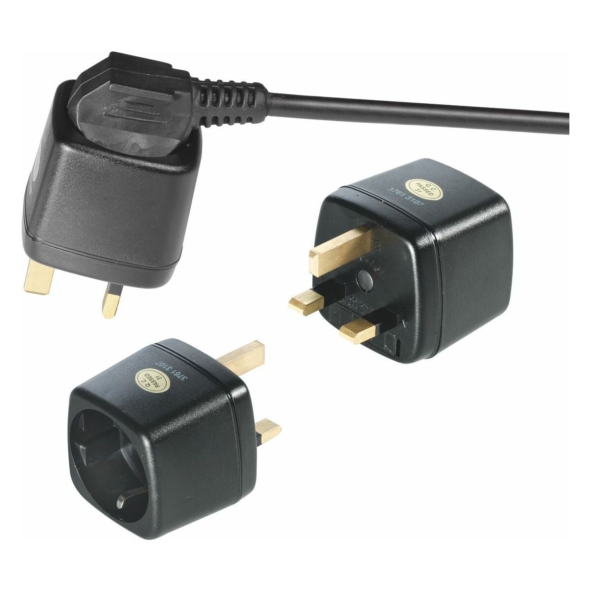 Adapter för jordad stickkontakt GB