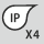 IP-skyddsklass: IP X4