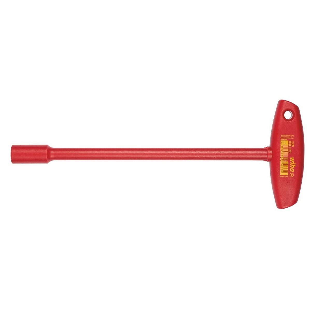 Hylsskruvmejslar med T-handtag VDE-isolerad