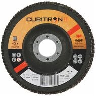 Lamellslipskiva 969F Cubitron™ II, glasfibervävrondell plan 60