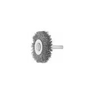 Rundborste med skaft Ståltråd, mässingbelagd 0,25 mm 50X10 mm