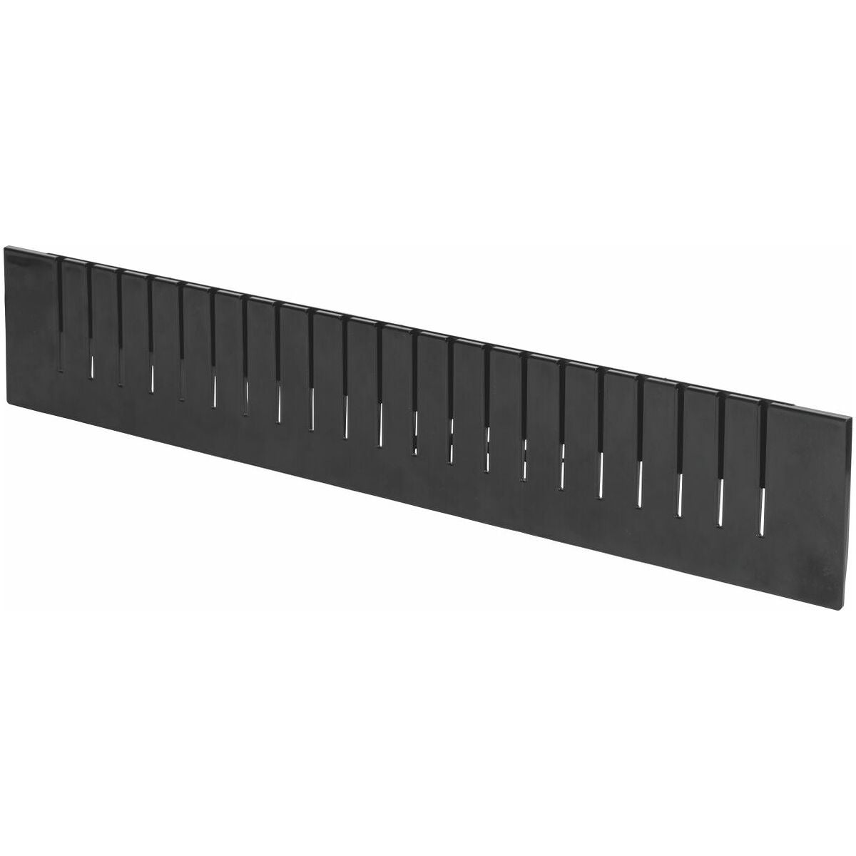 Slitsade kantlister, set 2 delar Djup 24G 125 mm