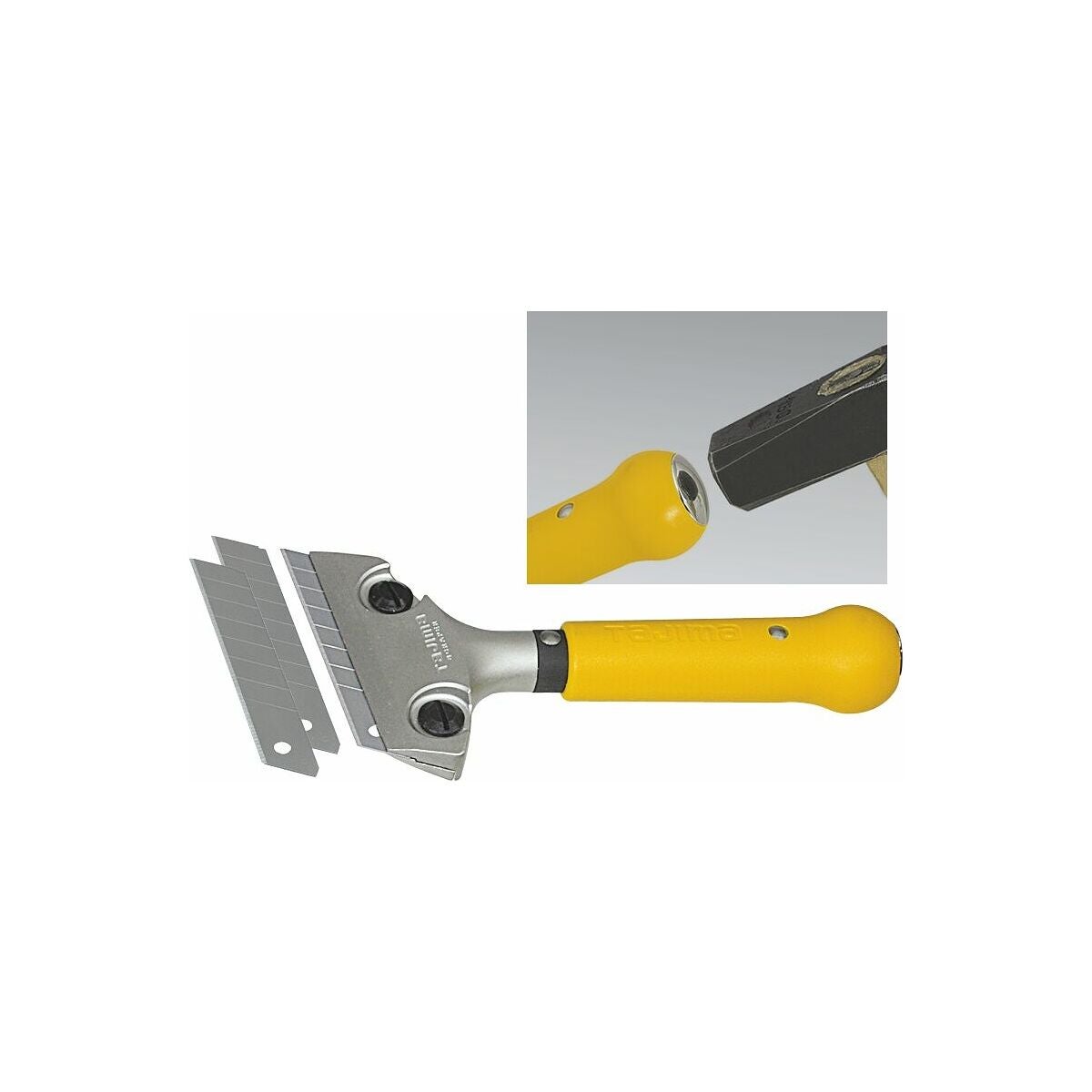 Universalskavstål med 3 brytblad