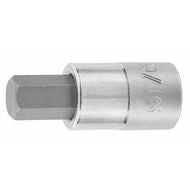 Sexkantskruvdragarhylsa 1/2 tum utförande med tumdimensioner 9/16 tuuma