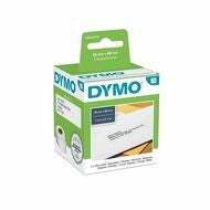 Adressetikettsats, vit 28X89 mm