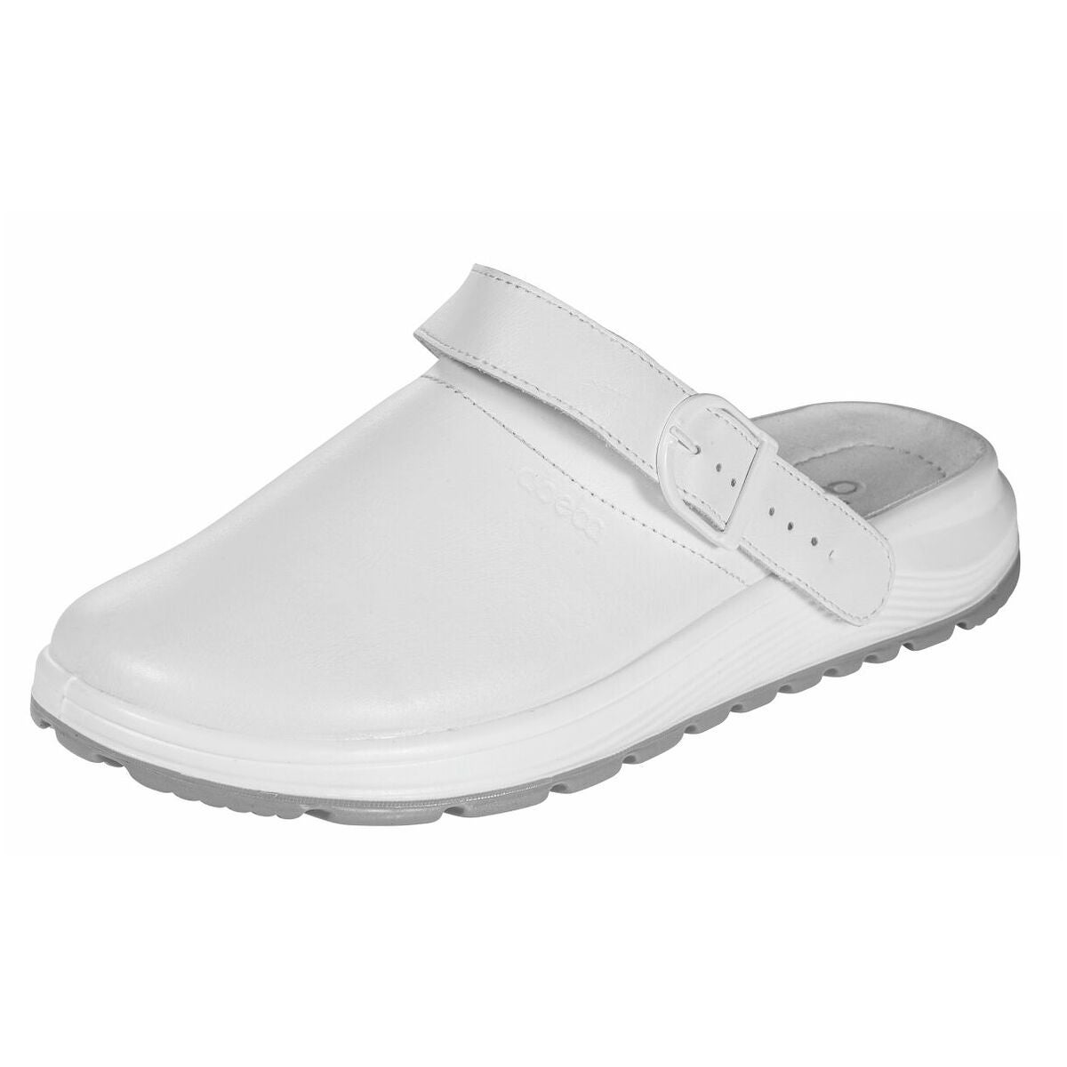 Skyddssko Clog vit/grå 87021, OB