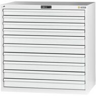 ESD-verktygsskåp komplett med lådor 50 kg 36×24G