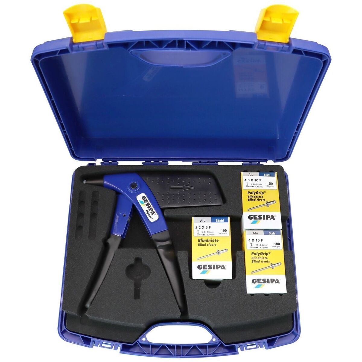 Sortiment av handnittänger FLIPPER®-låda