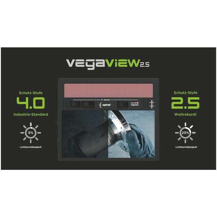 Automatiksvetsmask optrel® vegaview2.5 BLACK