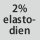 Tygsammansättning: 2% elastodien