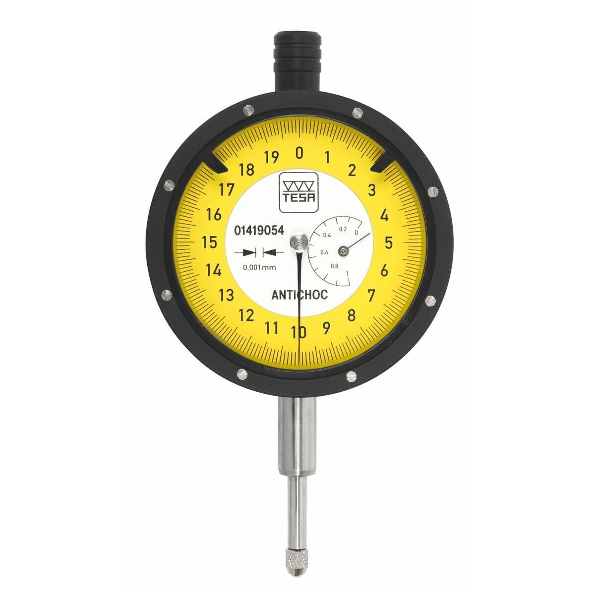 Precisionsmätklocka stötskyddad 1/61,5 mm