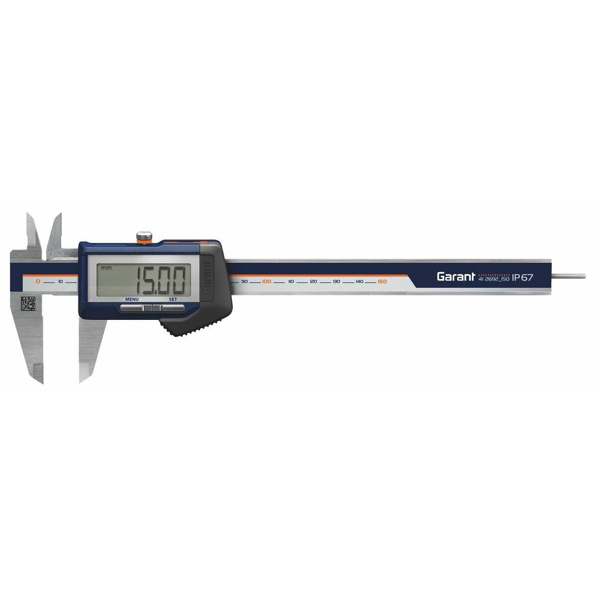 Digitalt skjutmått IP67 med runt djupmått och datautgång