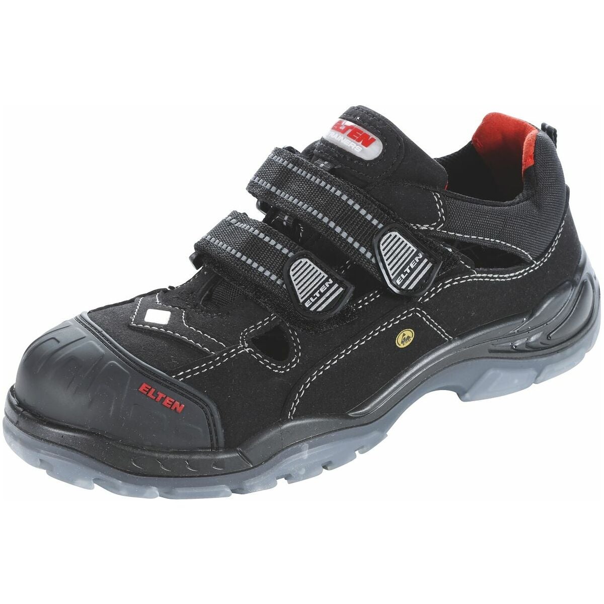 Sandal svart/röd SCOTT PRO ESD, S1P