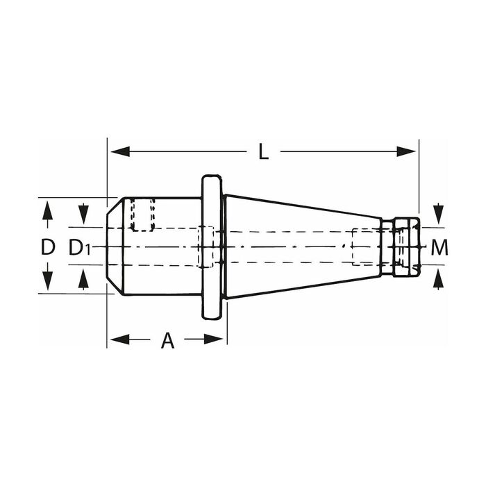 Weldonhållare 8 mm