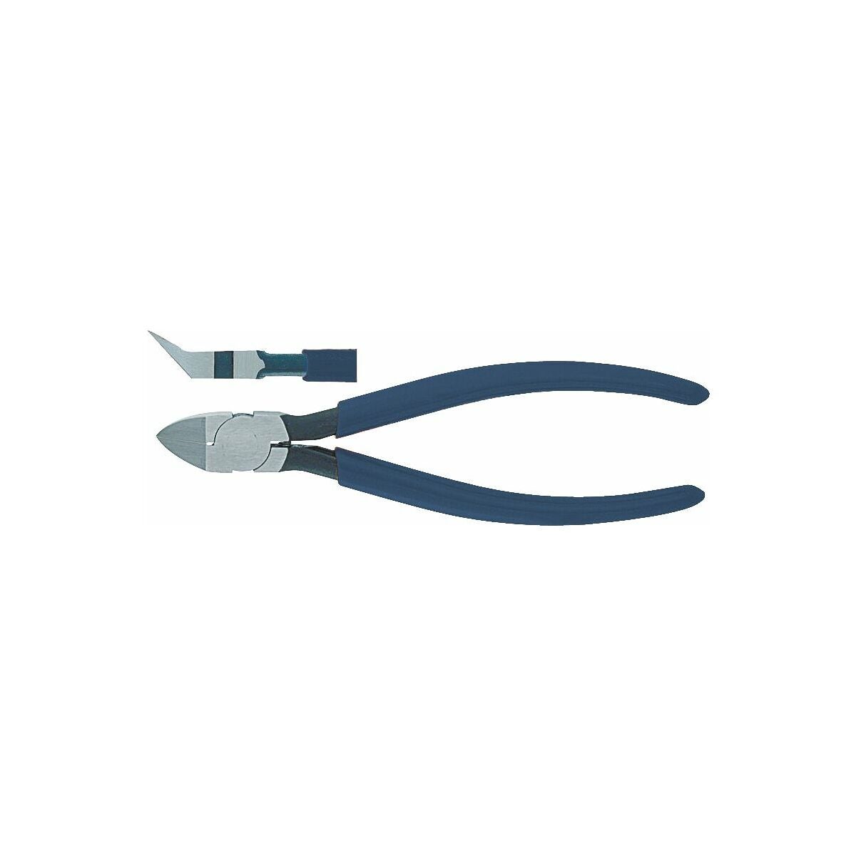 Sidavbitare för plast vinklad 45° KW