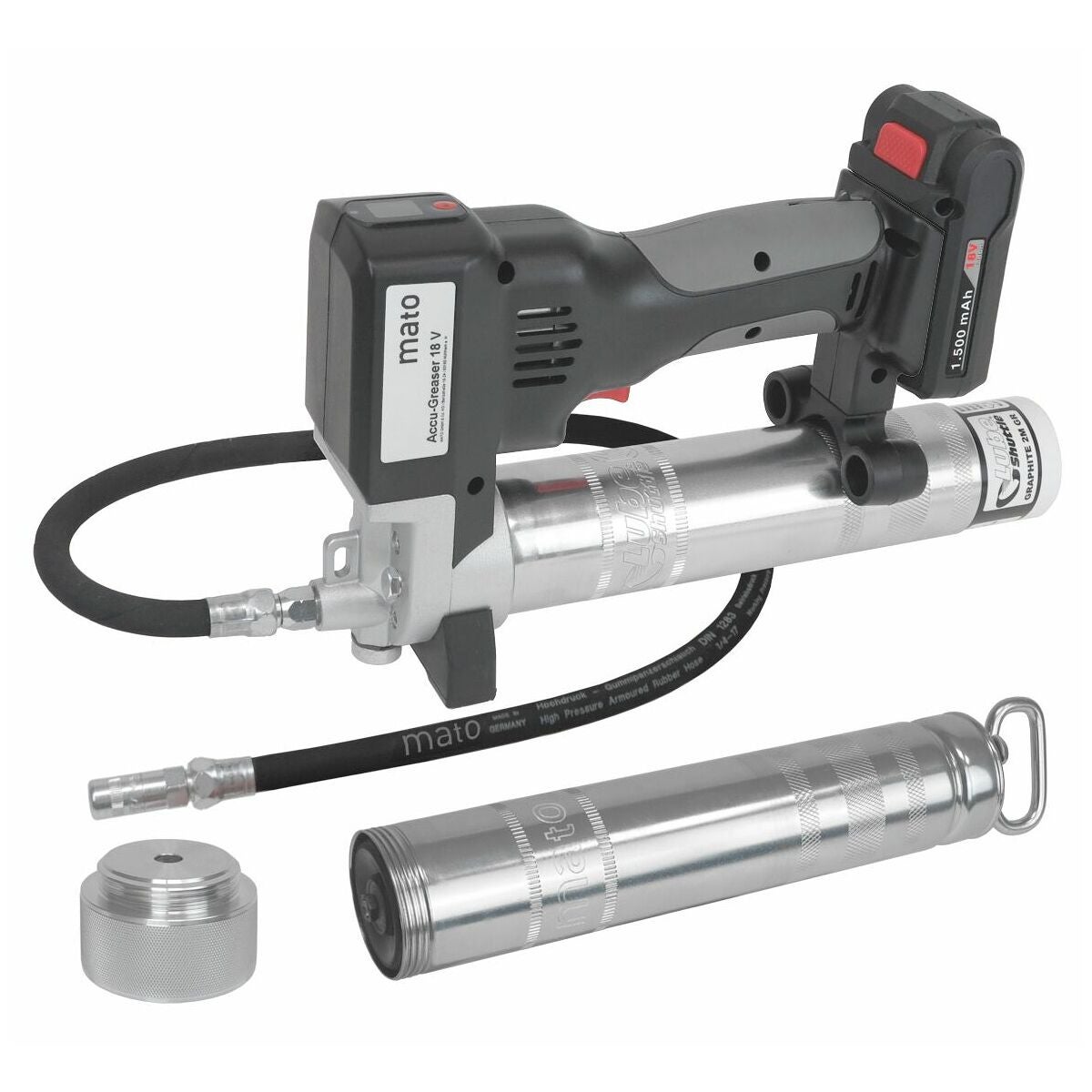 Batteridriven fettspruta 400 bar S-LSP