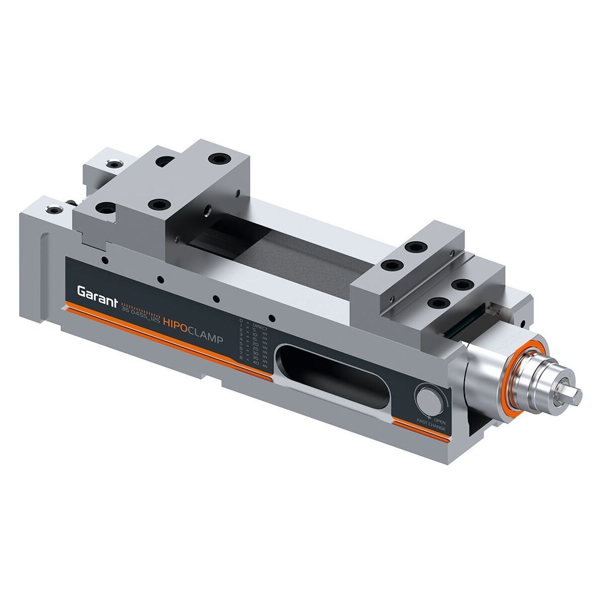 NC-maskinskruvstycke HiPo Clamp med kraftförstärkare