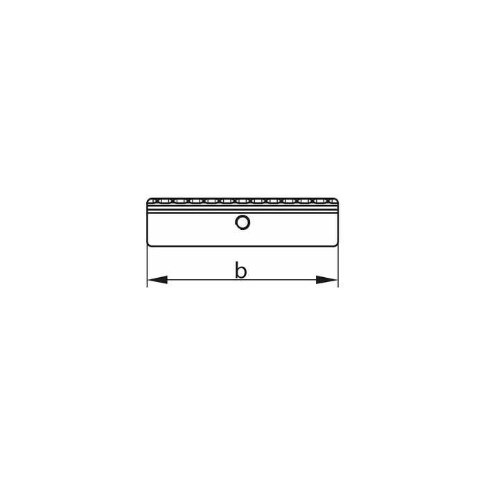 Kombi adapterback Gripp/slät 3/3 80